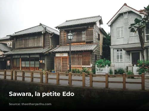 Sawara, la petite Edo