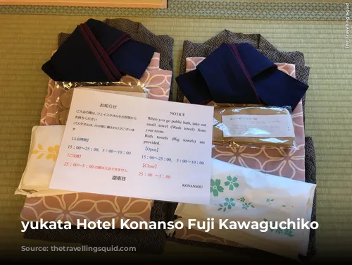 yukata Hotel Konanso Fuji Kawaguchiko ryokan