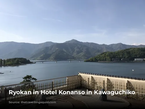 Ryokan in Hotel Konanso in Kawaguchiko