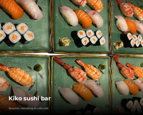 Kiko sushi bar