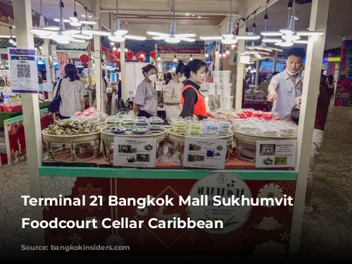 Terminal 21 Bangkok Mall Sukhumvit - Foodcourt Cellar Caribbean