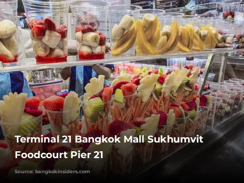 Terminal 21 Bangkok Mall Sukhumvit - Foodcourt Pier 21