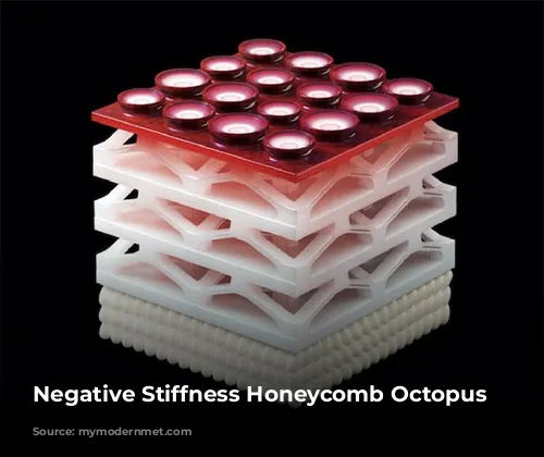 Negative Stiffness Honeycomb Octopus