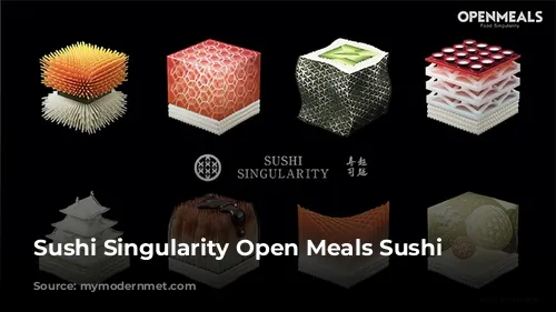 Sushi Singularity Open Meals Sushi Examples