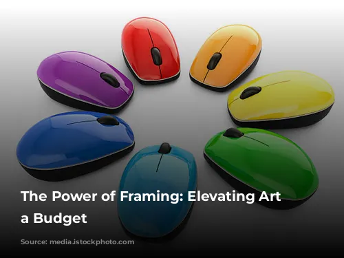 The Power of Framing: Elevating Art on a Budget