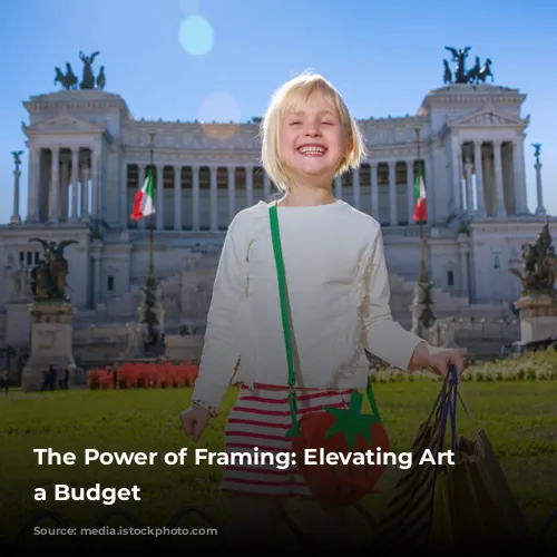 The Power of Framing: Elevating Art on a Budget