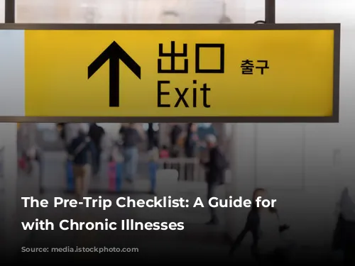 The Pre-Trip Checklist: A Guide for Travelers with Chronic Illnesses