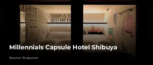 Millennials Capsule Hotel Shibuya