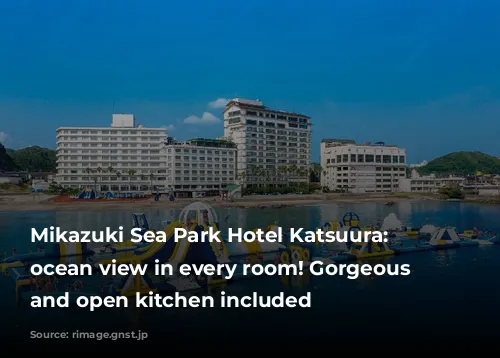 Mikazuki Sea Park Hotel Katsuura: An ocean view in every room! Gorgeous spa and open kitchen included