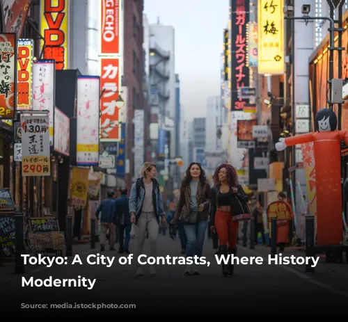 Tokyo: A City of Contrasts, Where History Meets Modernity