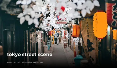 tokyo street scene