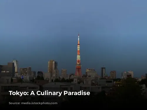 Tokyo: A Culinary Paradise