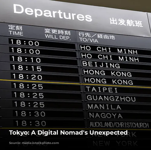 Tokyo: A Digital Nomad's Unexpected Dilemma