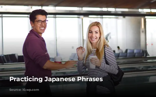 Practicing Japanese Phrases