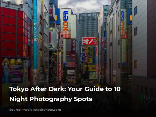 Tokyo After Dark: Your Guide to 10 Amazing Night Photography Spots