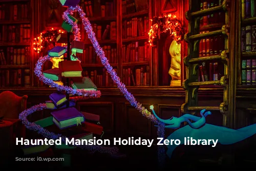 Haunted Mansion Holiday Zero library TDL