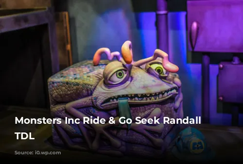 Monsters Inc Ride & Go Seek Randall box TDL