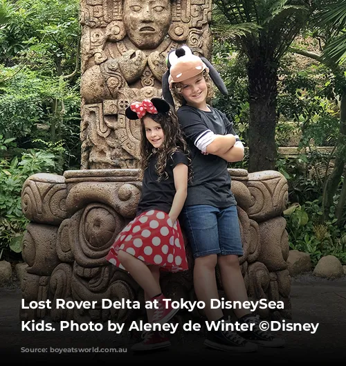 Lost Rover Delta at Tokyo DisneySea with Kids. Photo by Aleney de Winter ©Disney