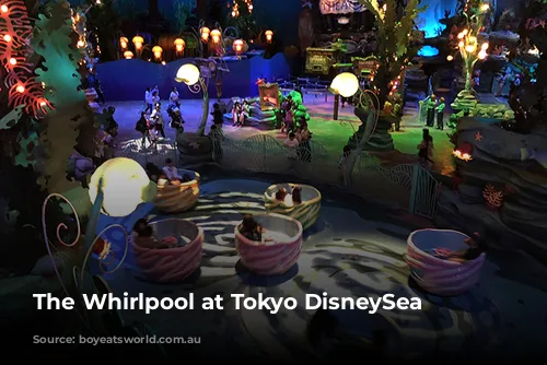 The Whirlpool at Tokyo DisneySea ©Disney