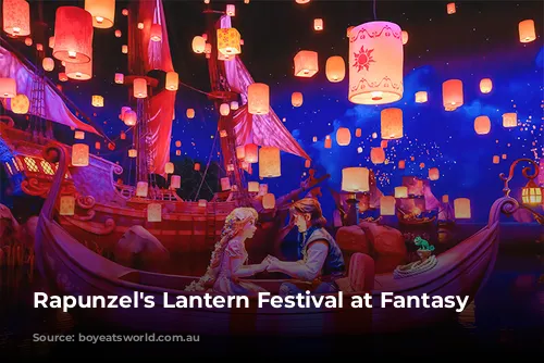 Rapunzel's Lantern Festival at Fantasy Springs