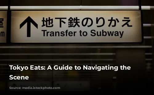 Tokyo Eats: A Guide to Navigating the Food Scene