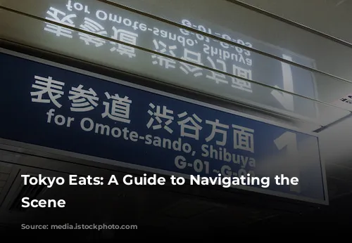 Tokyo Eats: A Guide to Navigating the Food Scene