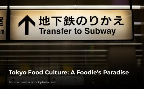 Tokyo Food Culture: A Foodie's Paradise