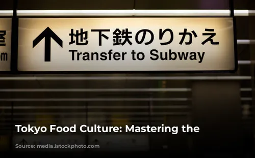 Tokyo Food Culture: Mastering the Basics