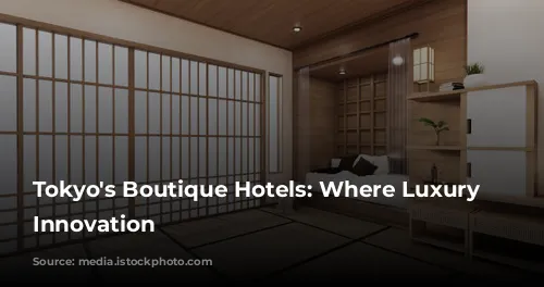 Tokyo's Boutique Hotels: Where Luxury Meets Innovation