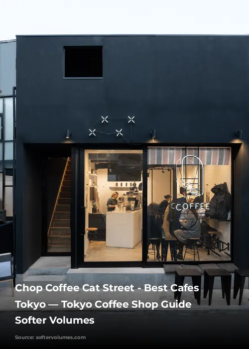 Chop Coffee Cat Street - Best Cafes In Tokyo — Tokyo Coffee Shop Guide — Softer Volumes 