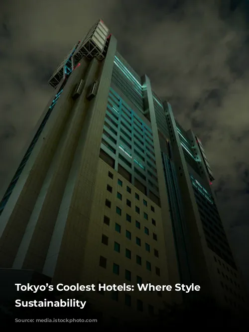 Tokyo’s Coolest Hotels: Where Style Meets Sustainability