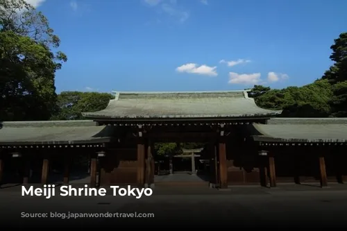 Meiji Shrine Tokyo