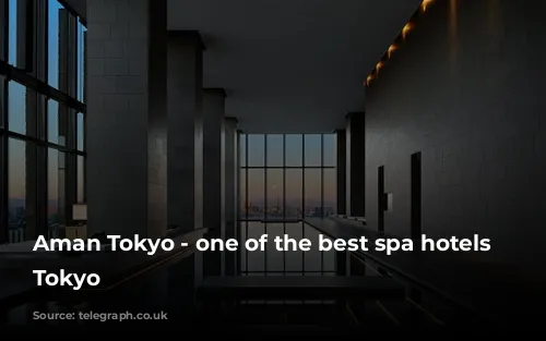 Aman Tokyo - one of the best spa hotels in Tokyo