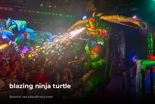 blazing ninja turtle