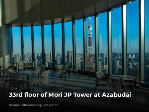 33rd floor of Mori JP Tower at Azabudai Hills