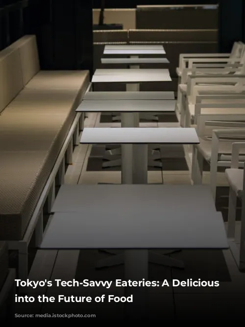 Tokyo's Tech-Savvy Eateries: A Delicious Journey into the Future of Food