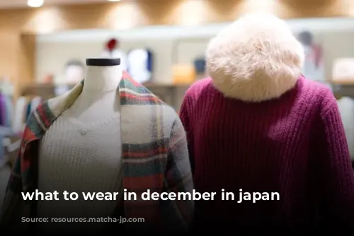 what to wear in december in japan