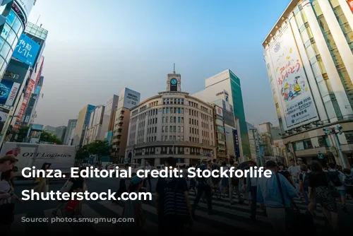 Ginza. Editorial credit: Stockforlife / Shutterstock.com