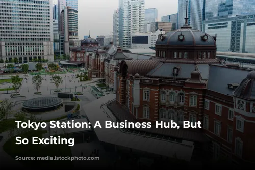 Tokyo Station: A Business Hub, But Not So Exciting