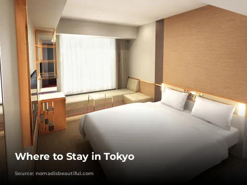 Where to Stay in Tokyo