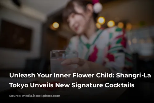 Unleash Your Inner Flower Child: Shangri-La Hotel, Tokyo Unveils New Signature Cocktails