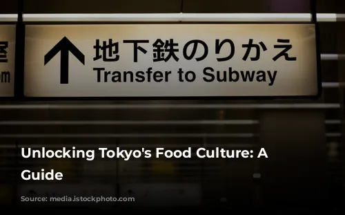 Unlocking Tokyo's Food Culture: A Beginner's Guide