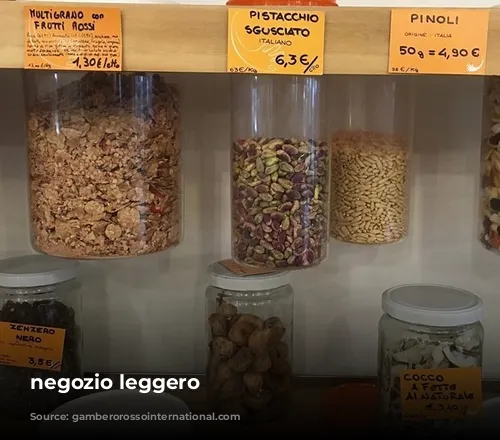 negozio leggero