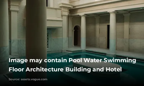 Image may contain Pool Water Swimming Pool Floor Architecture Building and Hotel