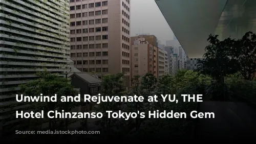 Unwind and Rejuvenate at YU, THE SPA: Hotel Chinzanso Tokyo's Hidden Gem