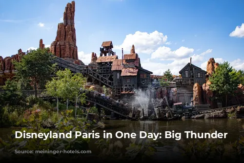 Disneyland Paris in One Day: Big Thunder Mountain 