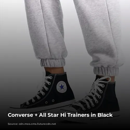 Converse + All Star Hi Trainers in Black