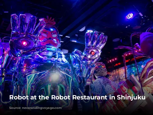 Robot at the Robot Restaurant in Shinjuku