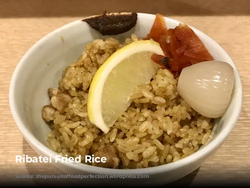 Ribatei Fried Rice