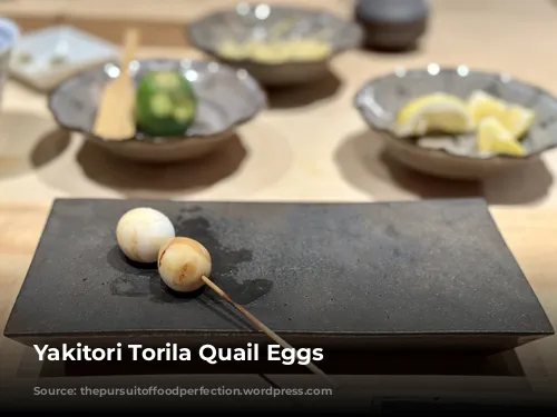 Yakitori Torila Quail Eggs